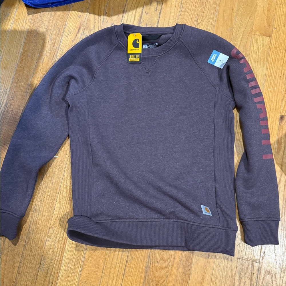 Carhartt Womens Purple Sweatshirt